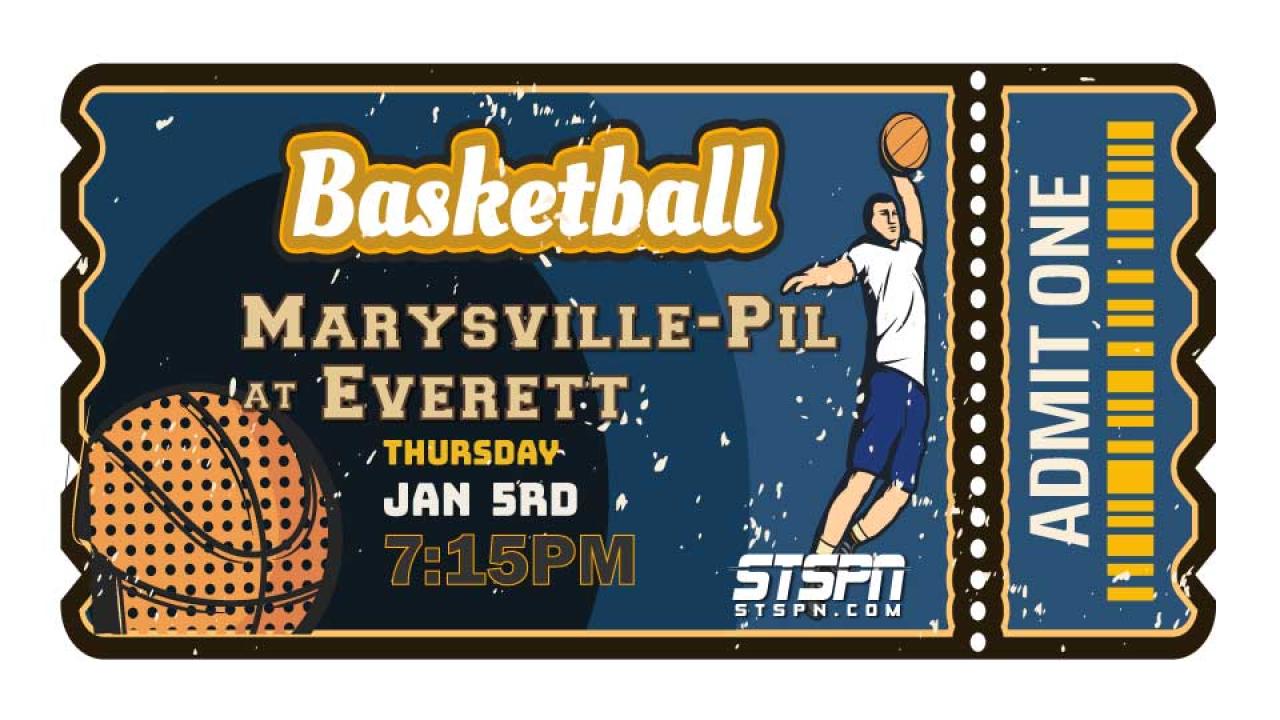 Marysville-Pilchuck at Everett Boys Basketball