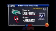Mens College Basketball - Dolphins vs Rangers 